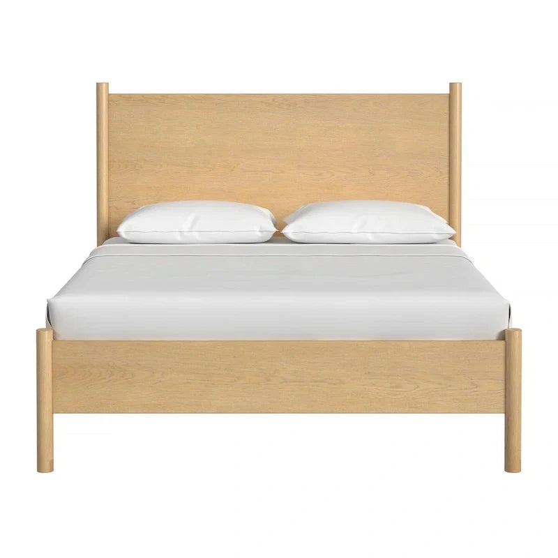 Rounded Leg Platform Bed