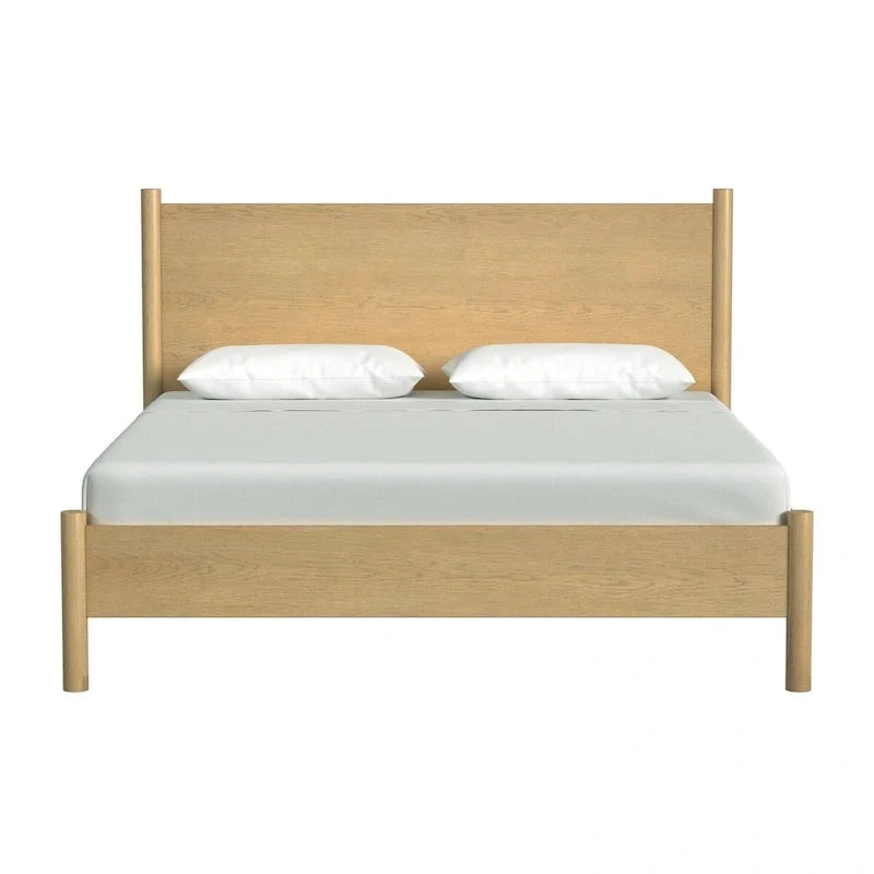 Rounded Leg Platform Bed