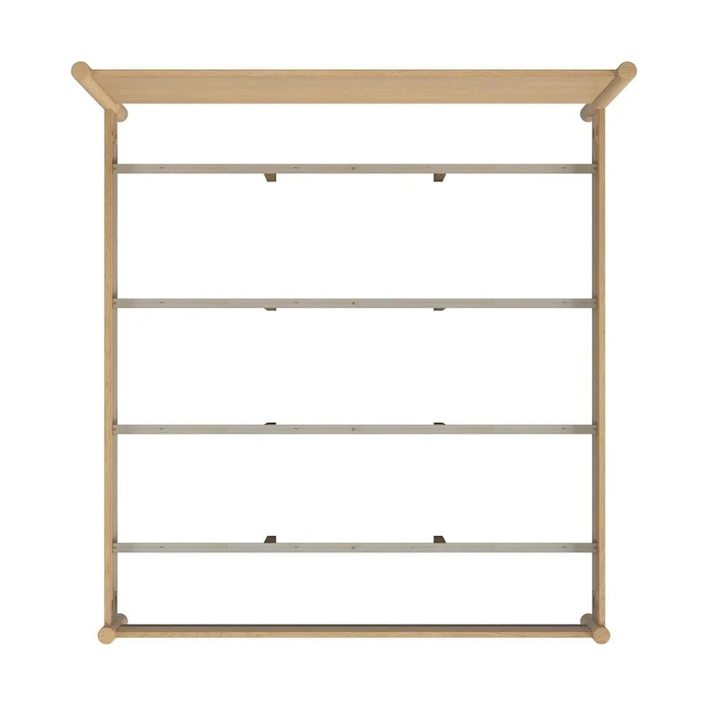 Rounded Leg Platform Bed