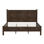 Rounded Leg Platform Bed