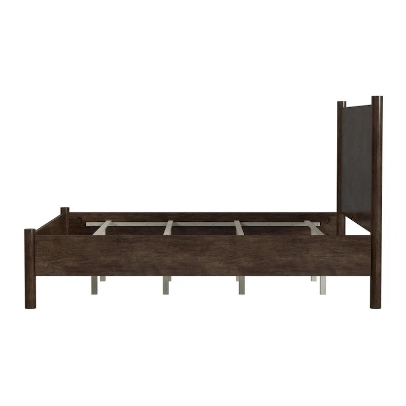 Rounded Leg Platform Bed
