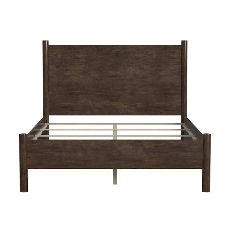 Rounded Leg Platform Bed