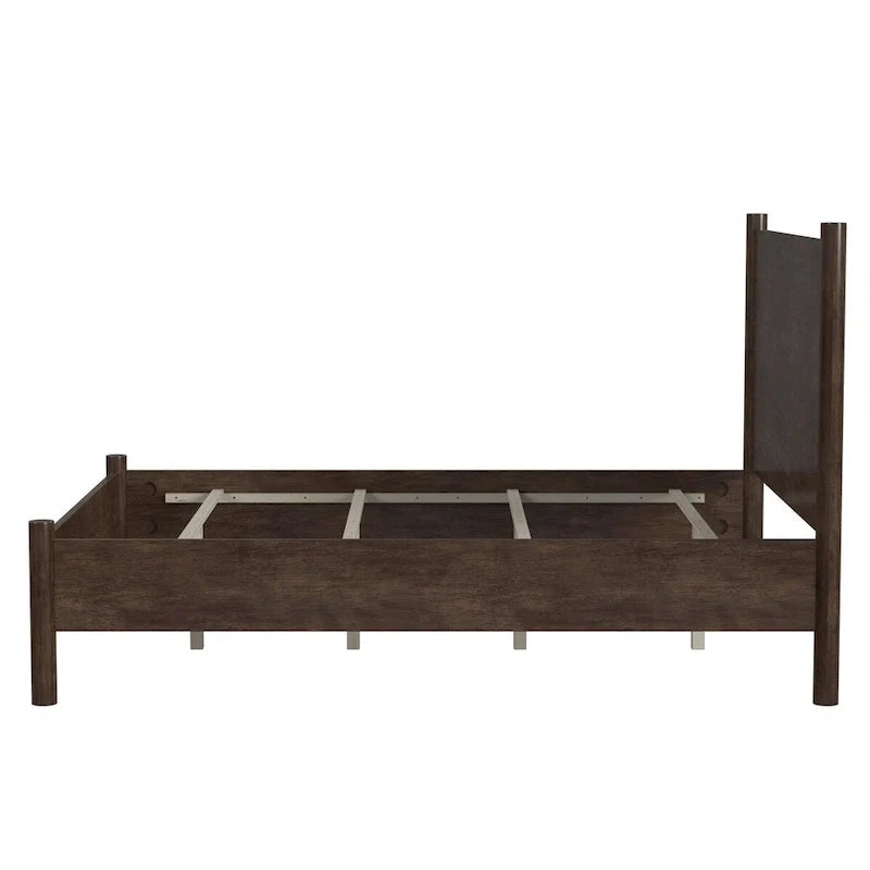 Rounded Leg Platform Bed