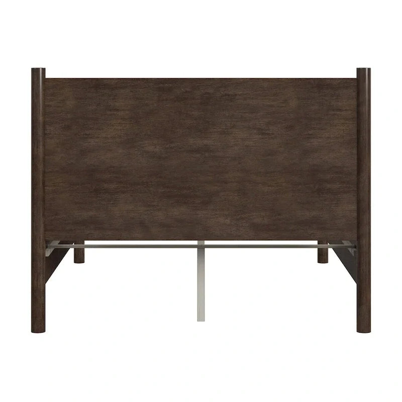 Rounded Leg Platform Bed
