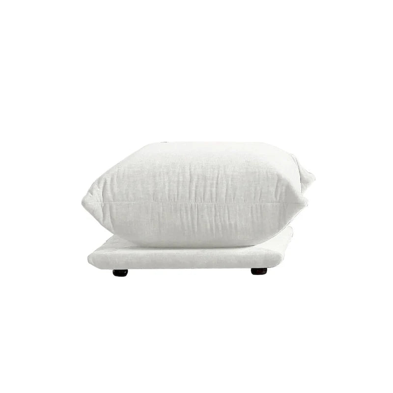 3-Piece Chenille Sofa Set with Ottoman – Armchair, Loveseat & 3-Seater Couch