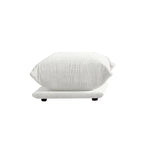 3-Piece Chenille Sofa Set with Ottoman – Armchair, Loveseat & 3-Seater Couch