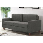 77-Inch Upholstered Living Room Sofa