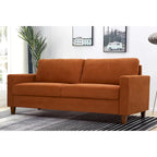 77-Inch Upholstered Living Room Sofa