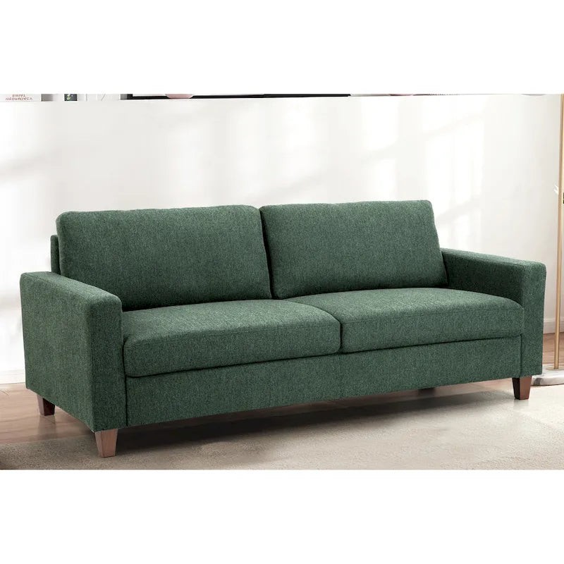 77-Inch Upholstered Living Room Sofa