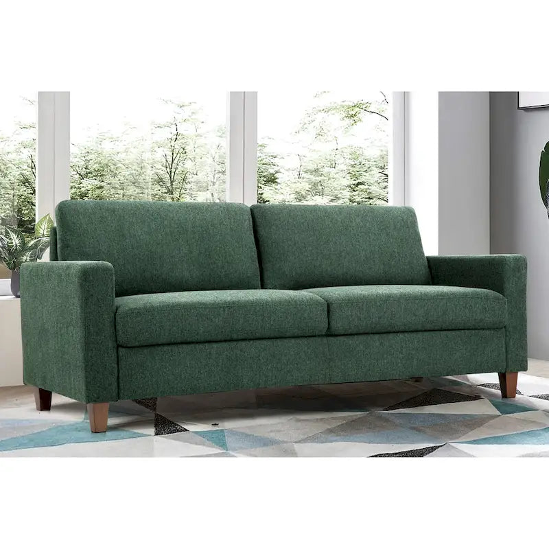 77-Inch Upholstered Living Room Sofa