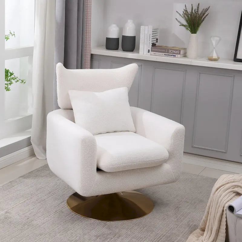 360-Degree Swivel Accent Chair