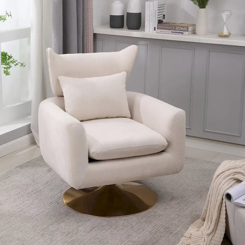 360-Degree Swivel Accent Chair