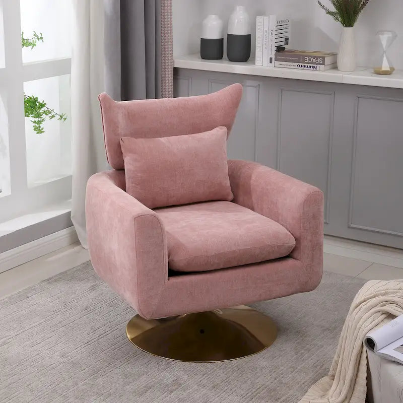 360-Degree Swivel Accent Chair