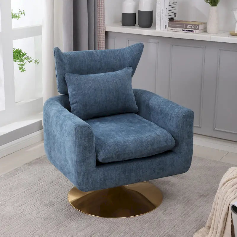 360-Degree Swivel Accent Chair
