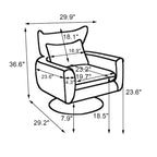 360-Degree Swivel Accent Chair