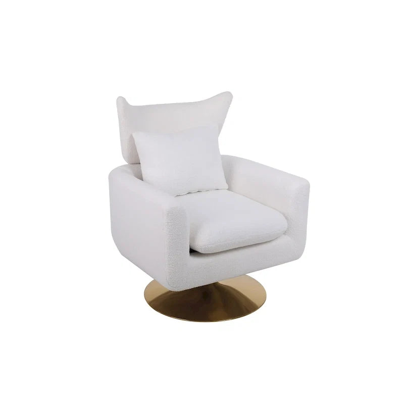 360-Degree Swivel Accent Chair
