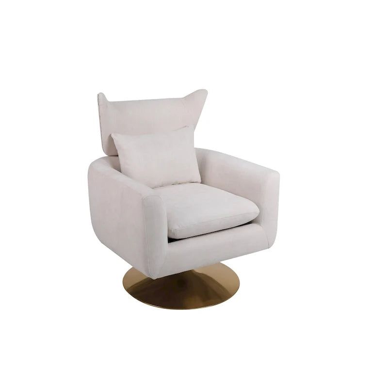 360-Degree Swivel Accent Chair