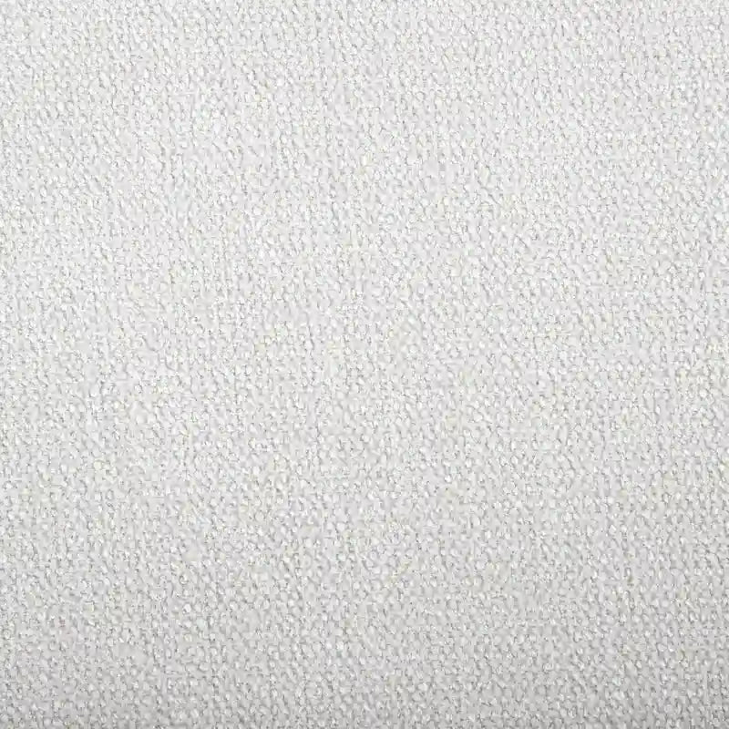 Rustic Ivory Padded Fabric 60-Inch Dining Bench