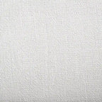 Rustic Ivory Padded Fabric 60-Inch Dining Bench